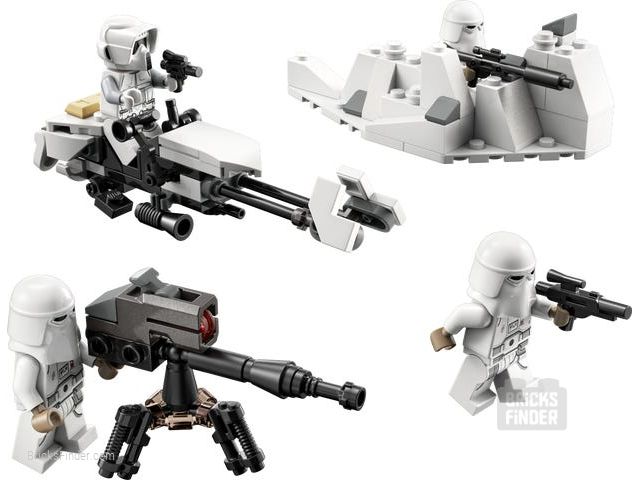 LEGO 75320 Snowtrooper Battle Pack Image 1