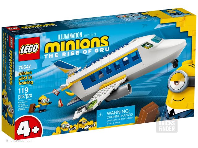 LEGO 75547 Minion Pilot in Training Box