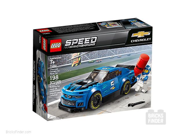 LEGO 75891 Chevrolet Camaro ZL1 Race Car Box