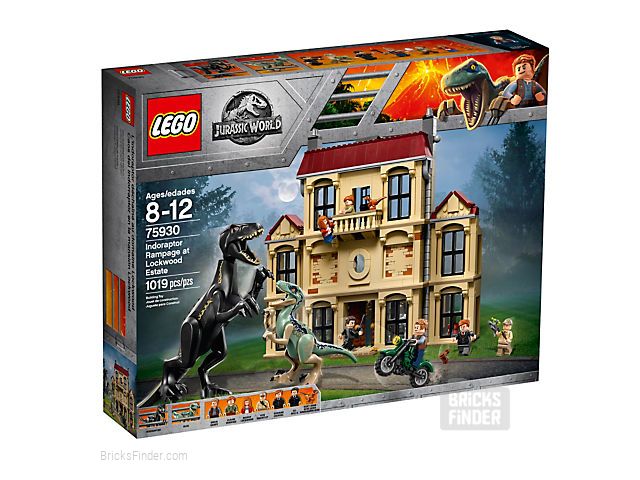 LEGO 75930 Indoraptor Rampage at Lockwood Estate Box