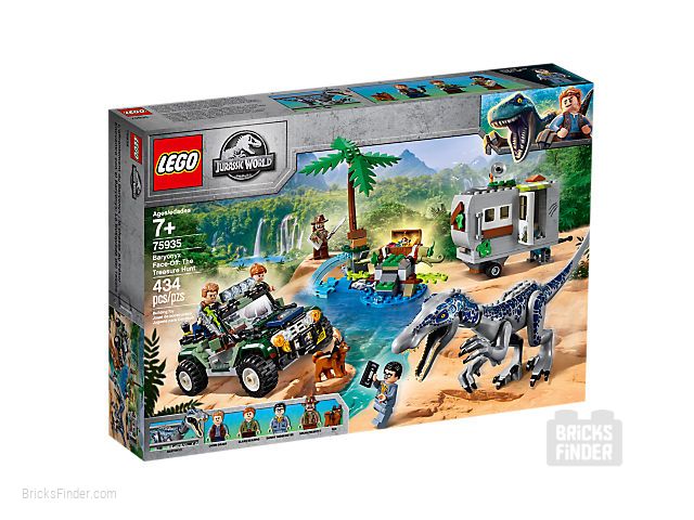 LEGO 75935 Baryonyx Face-Off: The Treasure Hunt Box