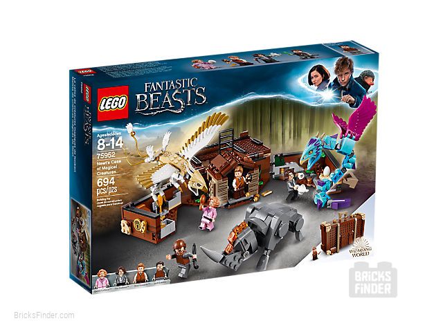 LEGO 75952 Newt's Case of Magical Creatures Box