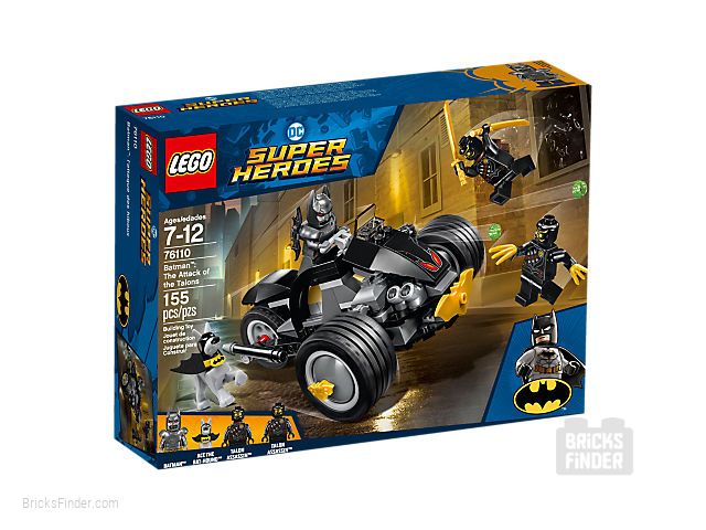 LEGO 76110 Batman: The Attack of the Talons Box