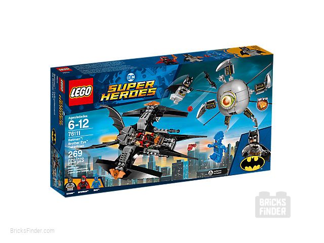 LEGO 76111 Batman: Brother Eye Takedown Box
