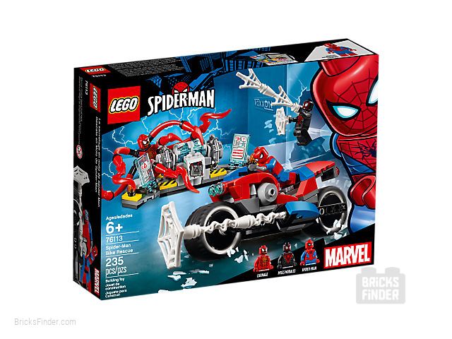 LEGO 76113 Spider-Man Bike Rescue Box