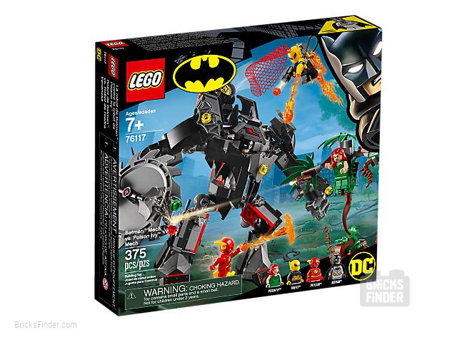 LEGO 76117 Batman Mech vs. Poison Ivy Mech Box