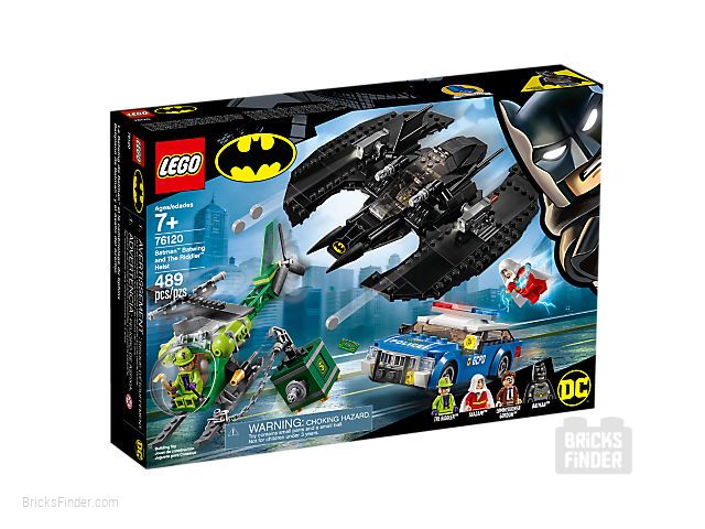 LEGO 76120 Batwing and The Riddler Heist Box