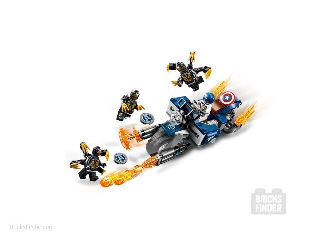 LEGO 76123 Captain America: Outriders Attack Image 2