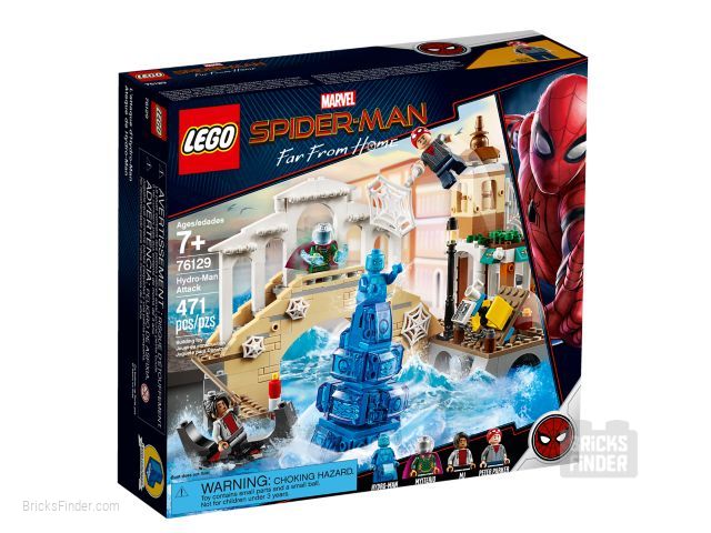 LEGO 76129 Hydro-Man Attack Box