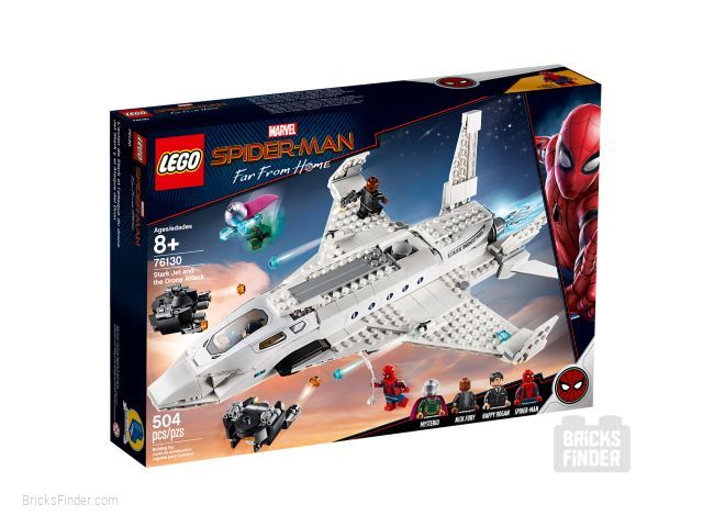 LEGO 76130 Stark Jet and Drone Attack Box