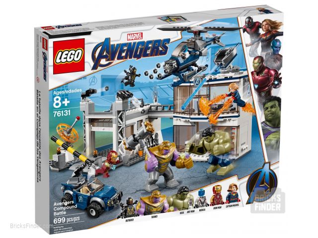 LEGO 76131 Avengers Compound Battle Box
