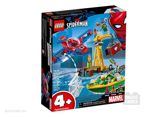 LEGO 76134 Spider-Man: Doc Ock Diamond Heist Box