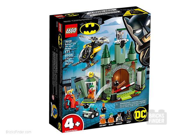 LEGO 76138 Batman and The Joker Escape Box