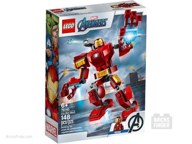LEGO 76140 Iron Man Mech Box