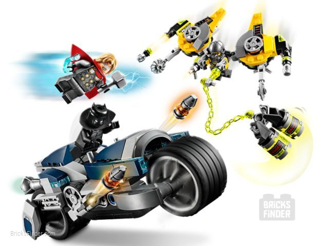 LEGO 76142 Avengers Speeder Bike Attack Image 2