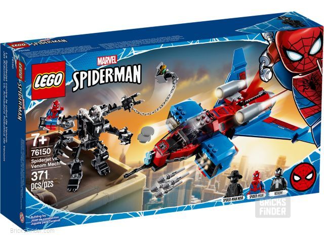 LEGO 76150 Spiderjet vs. Venom Mech Box