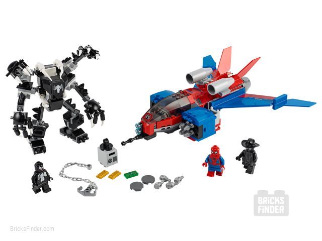 LEGO 76150 Spiderjet vs. Venom Mech Image 1
