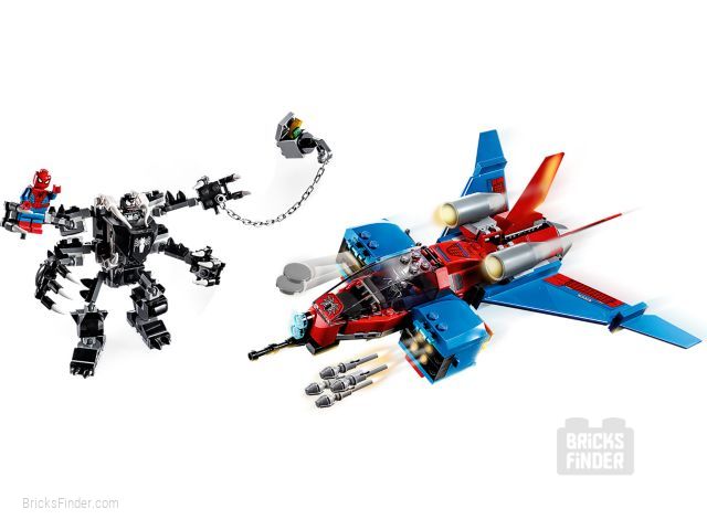 LEGO 76150 Spiderjet vs. Venom Mech Image 2