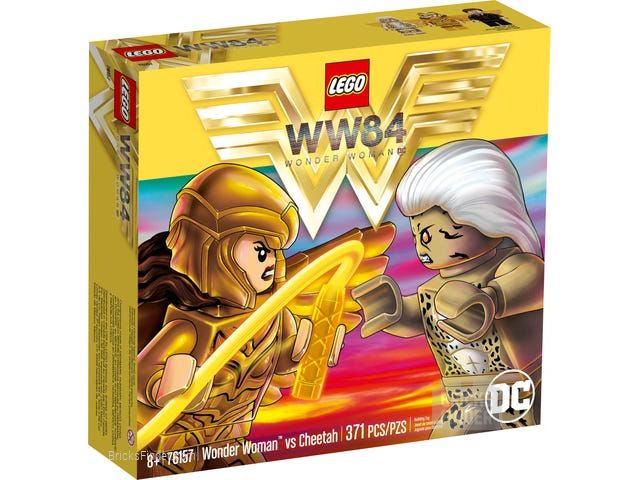 LEGO 76157 Wonder Woman vs Cheetah Box