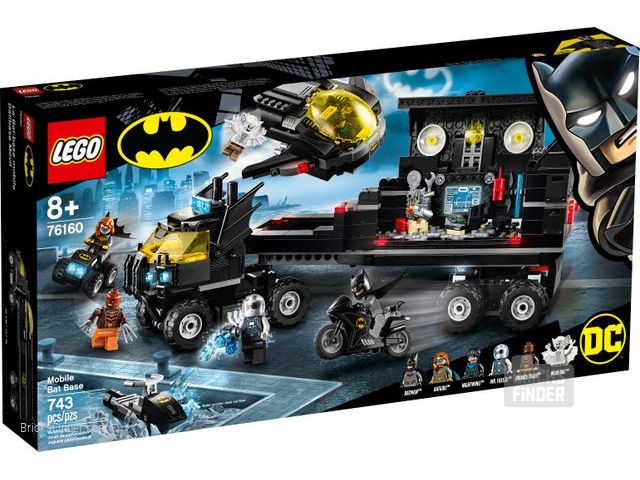 LEGO 76160 Mobile Bat Base Box