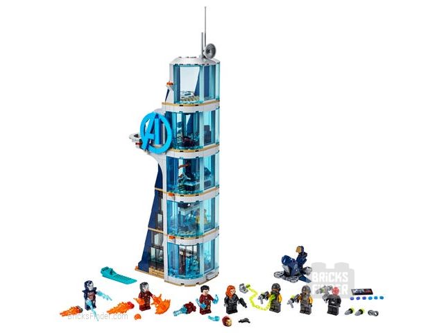 LEGO 76166 Avengers Tower Battle Image 1