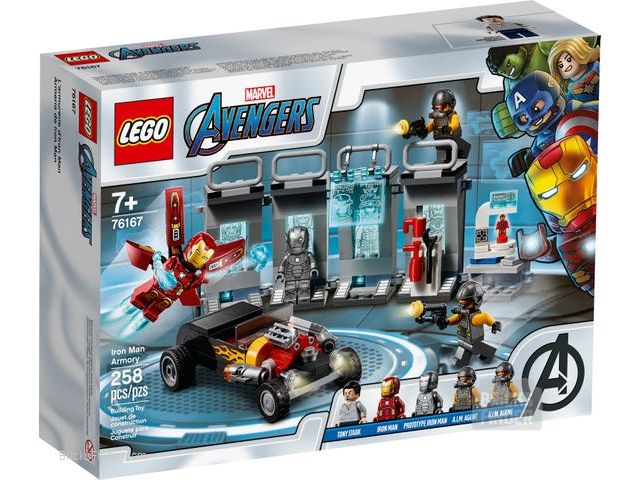 LEGO 76167 Iron Man Armory Box