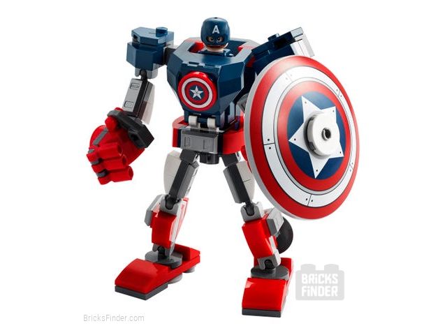 LEGO 76168 Captain America Mech Armor Image 1