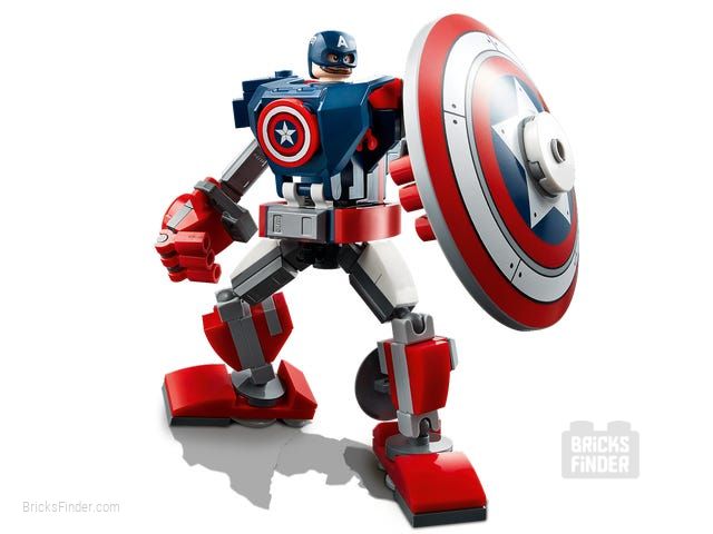 LEGO 76168 Captain America Mech Armor Image 2