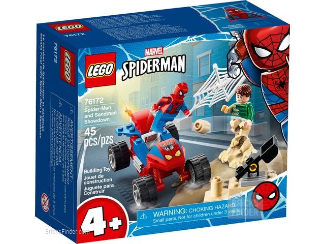 LEGO 76172 Spider-Man and Sandman Showdown Box