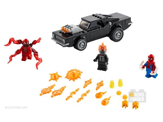 LEGO 76173 Spider-Man and Ghost Rider vs. Carnage Image 1
