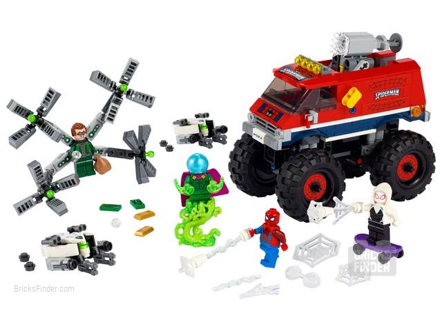 LEGO 76174 Spider-Man's Monster Truck vs. Mysterio Image 1