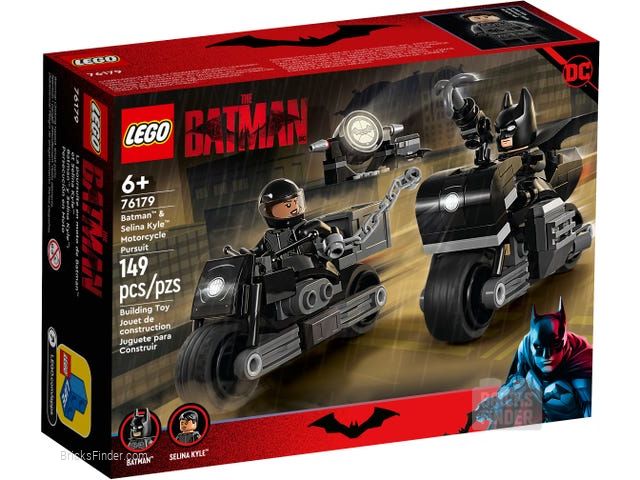 LEGO 76179 Batman & Selina Kyle Motorcycle Pursuit Box