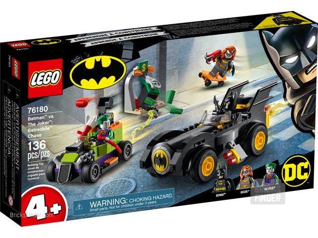 LEGO 76180 Batman vs. The Joker: Batmobile Chase Box