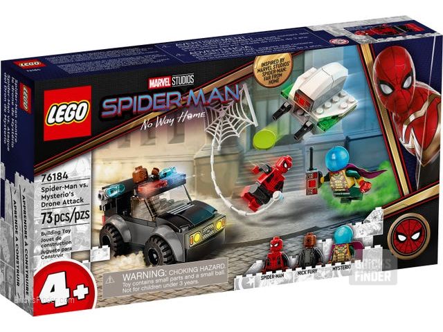 LEGO 76184 Spider-Man vs. Mysterio’s Drone Attack Box