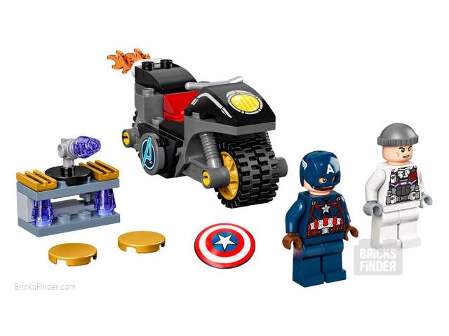 LEGO 76189 Captain America and Hydra Face-Off Image 1