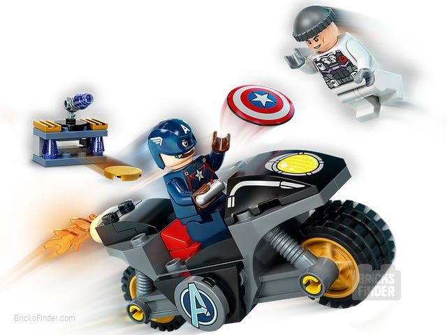 LEGO 76189 Captain America and Hydra Face-Off Image 2