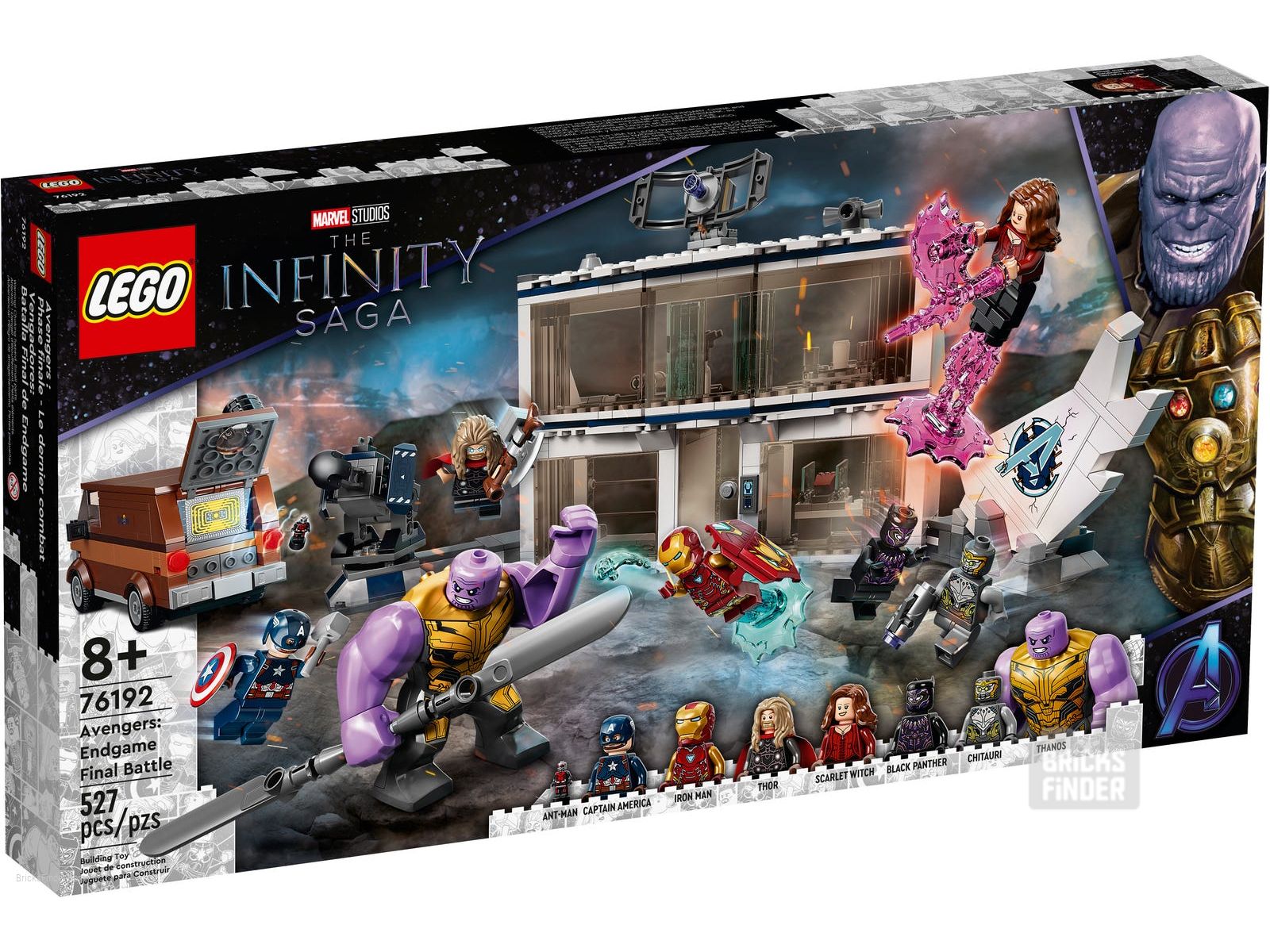 Lego sets avengers endgame on sale