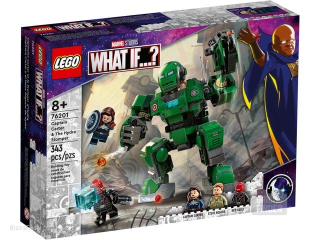 LEGO 76201 Captain Carter & The Hydra Stomper Box