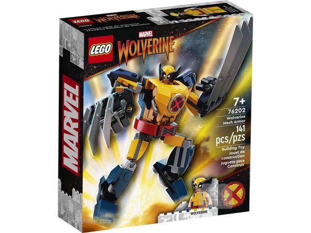 LEGO 76202 Wolverine Mech Armor Box