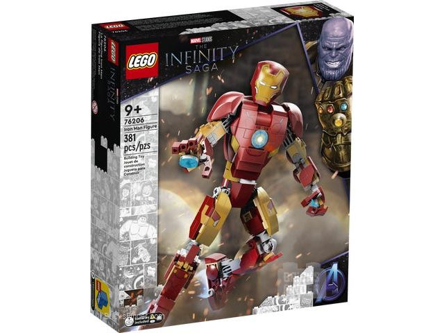 LEGO 76206 Iron Man Figure Box