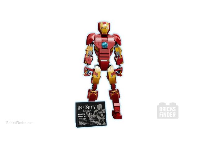 LEGO 76206 Iron Man Figure Image 2