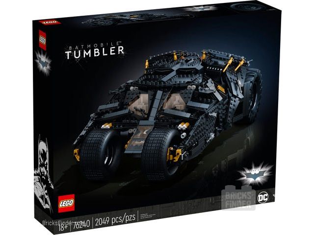 LEGO 76240 Batmobile Tumbler Box