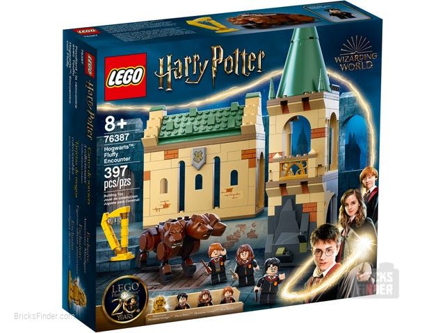 LEGO 76387 Hogwarts: Fluffy Encounter Box