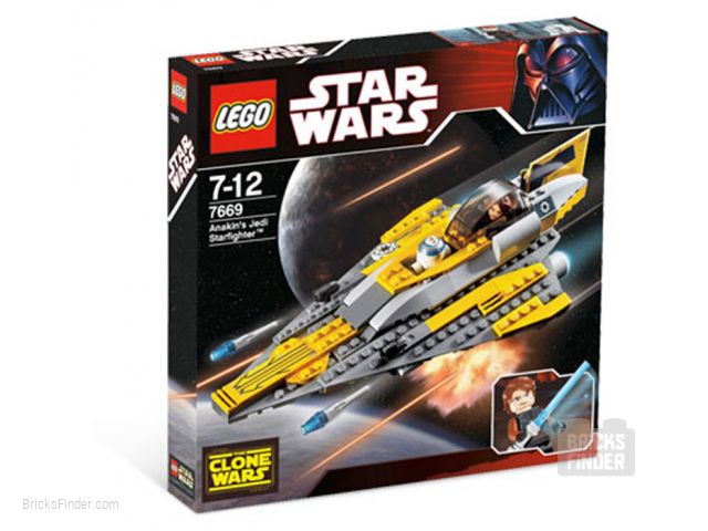 LEGO 7669 Anakin's Jedi Starfighter Box