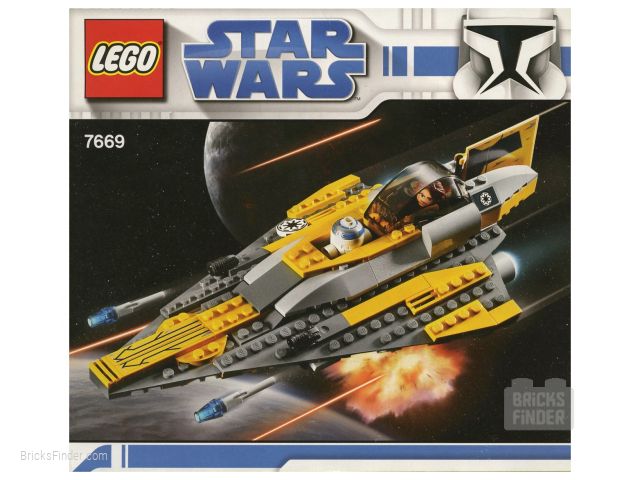 LEGO 7669 Anakin's Jedi Starfighter Image 1