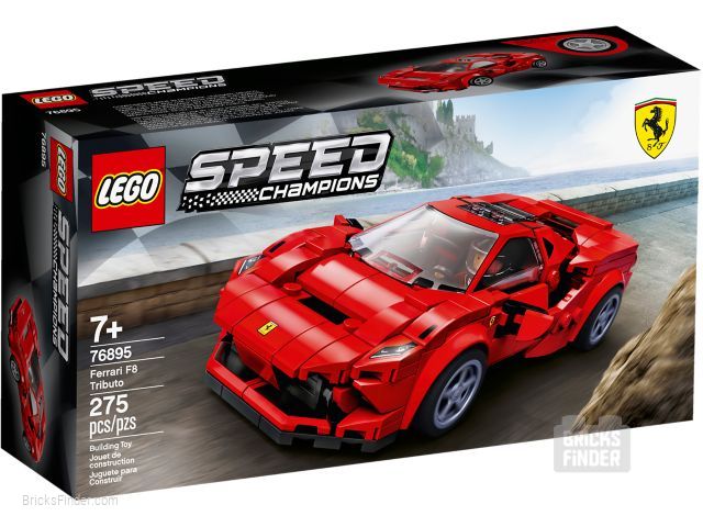LEGO 76895 Ferrari F8 Tributo Box