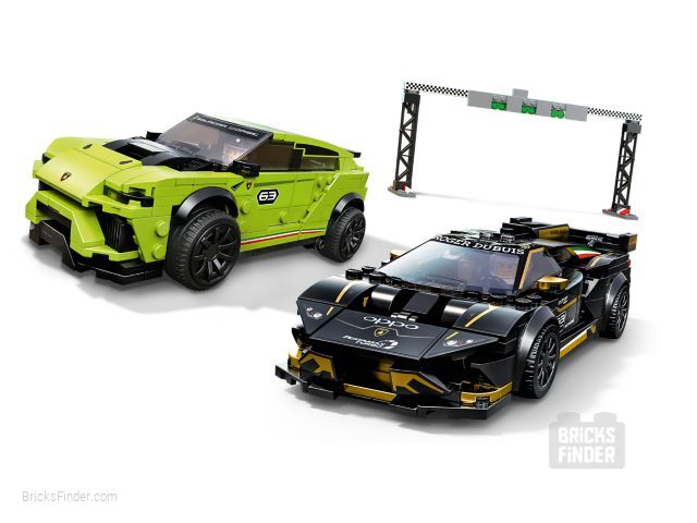LEGO 76899 Lamborghini Urus ST-X & Huracán Super Trofeo EVO Image 2