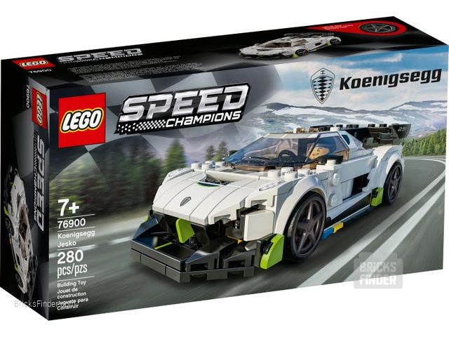 LEGO 76900 Koenigsegg Jesko Box