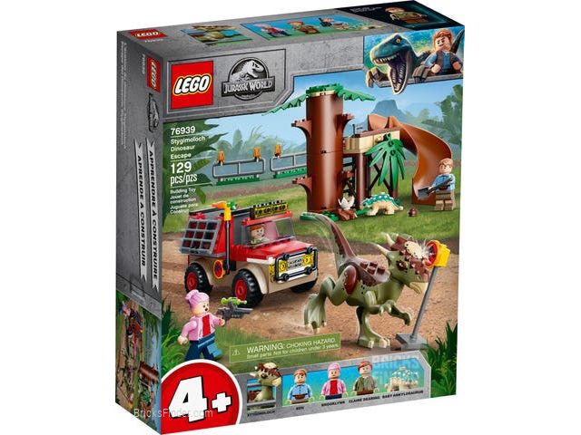 LEGO 76939 Stygimoloch Dinosaur Escape Box