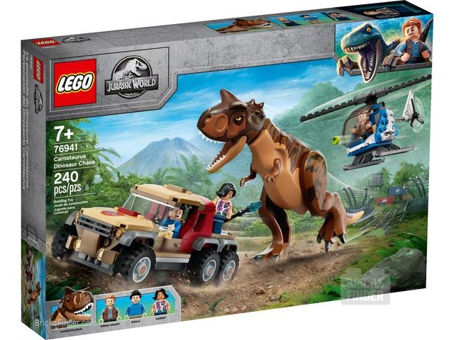 LEGO 76941 Carnotaurus Dinosaur Chase Box